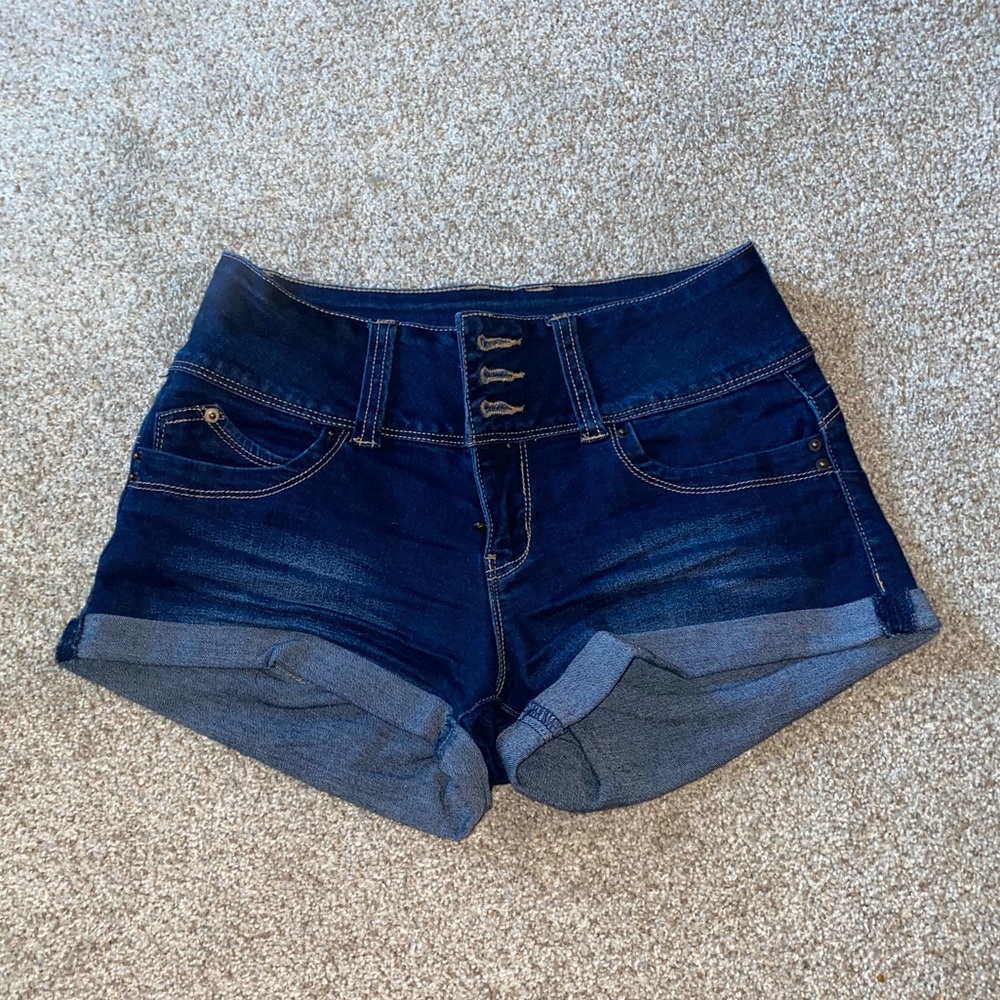 Blue Jean Shorts